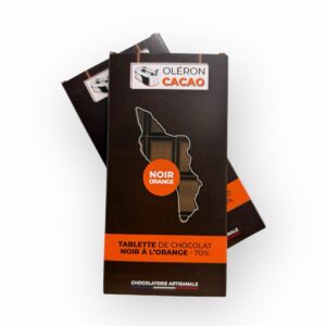 Tablette de Chocolat Noir à l'Orange 100gr