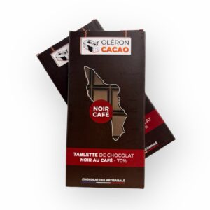 Tablette de Chocolat Noir au Café 100gr