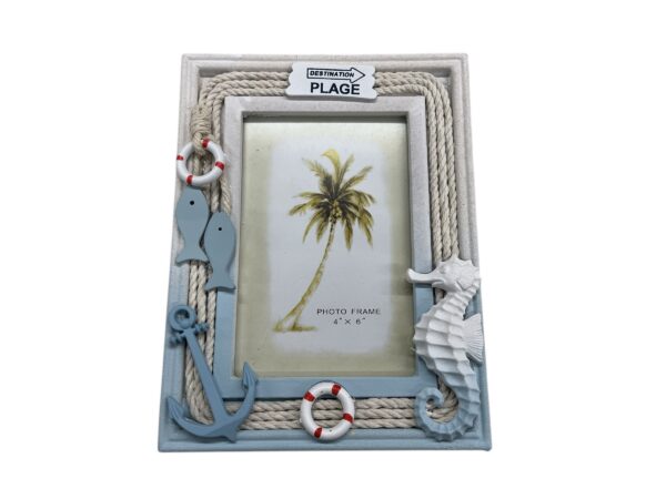 Cadre Photo Déco Poissons Hippocampe R0082