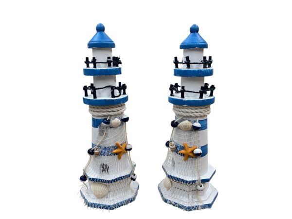 Phare déco bois 24cm R0106