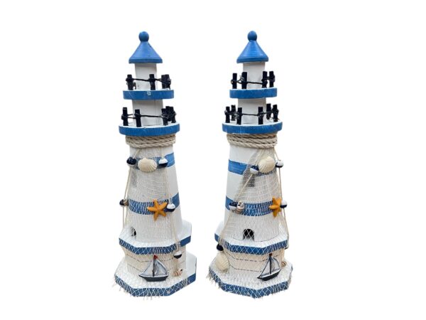 Phare déco bois 30cm R0107