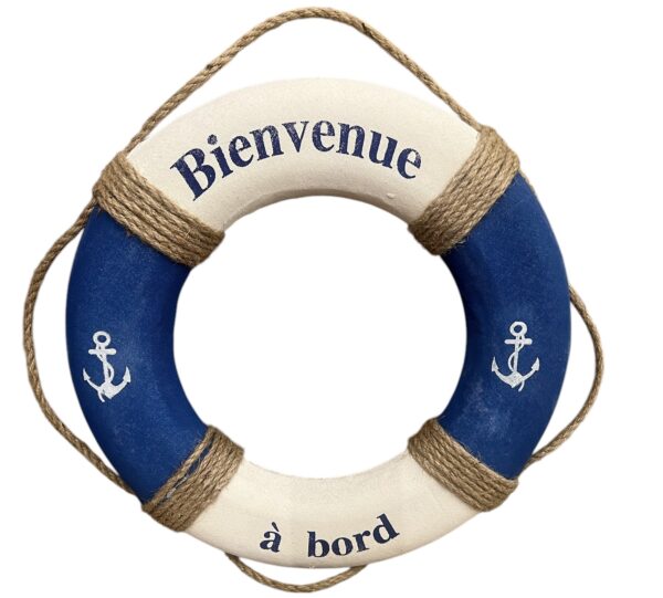 BOUEE 40CM BLEUE 0116