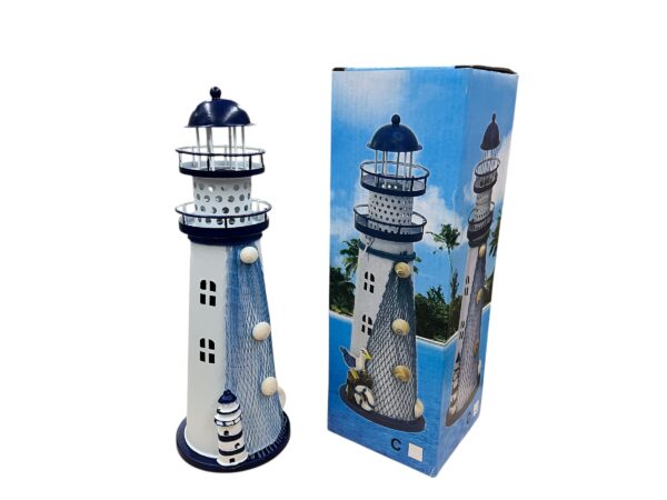 Phare metal led 28cm R0151