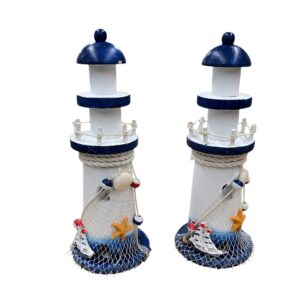 Phare déco bois 22cm R0154