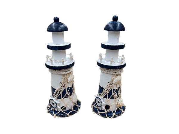 Phare déco bois 22cm R0155