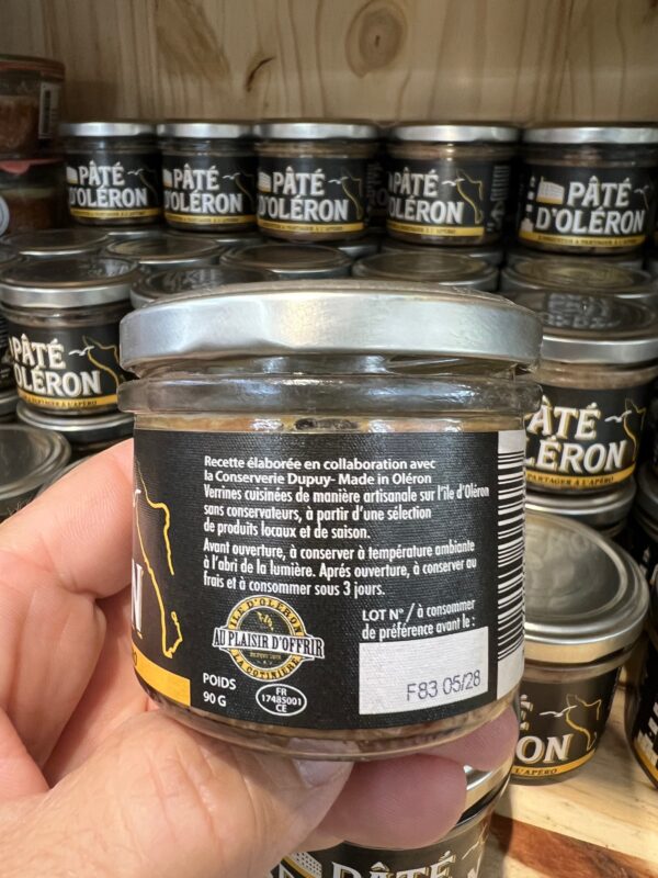 MENTIONS PATE OLERON