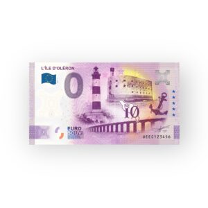 Billet Euro Souvenir OLERON 2025
