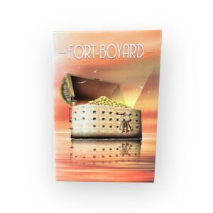 Magnet metal rectangle FORT BOYARD