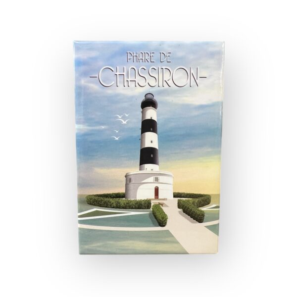 Magnet metal rectangle OLERON Phare de CHASSIRON