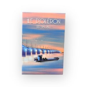 Magnet Metal rect OLERON Affiche Pont