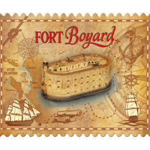 Magnets Timbre FORT BOYARD