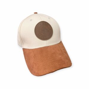 Casquette Patch Rond Oléron Écru