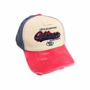 Casquette Vintage Oléron Rouge et Bleue